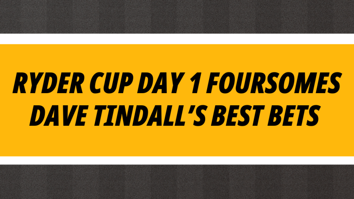 Ryder Cup Day 1 Foursomes Tips